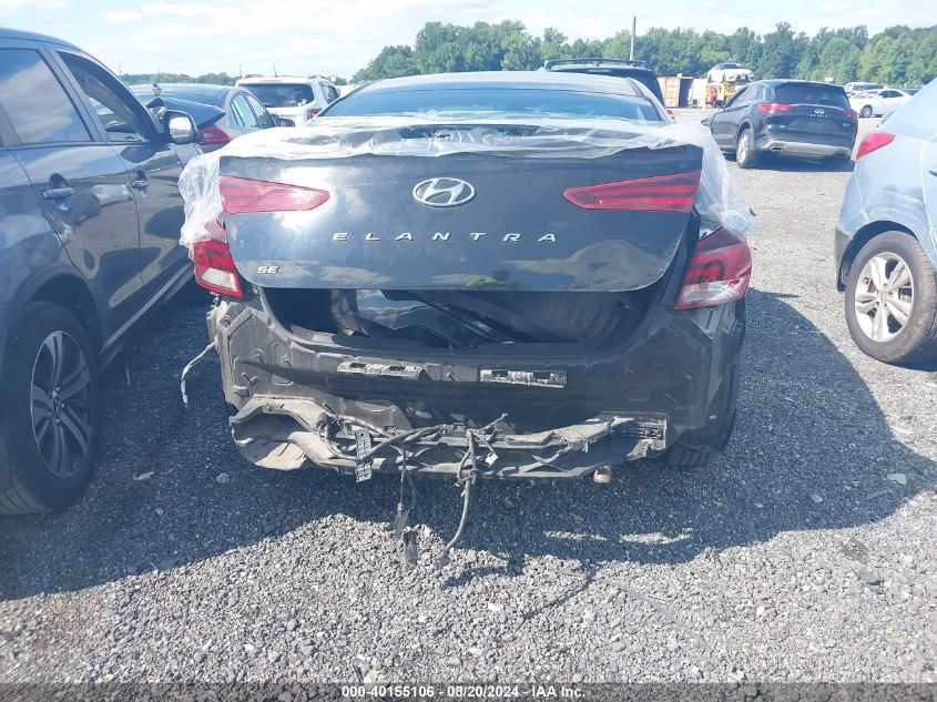 2019 Hyundai Elantra Se VIN: KMHD74LF0KU821207 Lot: 40155106