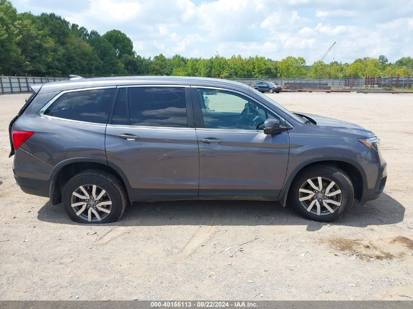 2021 Honda Pilot Awd Ex VIN: 5FNYF6H3XMB057638 Lot: 40155113