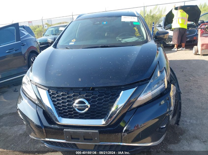 2019 Nissan Murano S/Sl/Sv/Platinum VIN: 5N1AZ2MJ4KN122970 Lot: 40155136