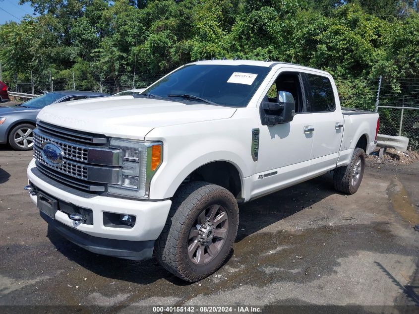 2017 Ford F-250 Platinum VIN: 1FT7W2BT8HED49163 Lot: 40155142