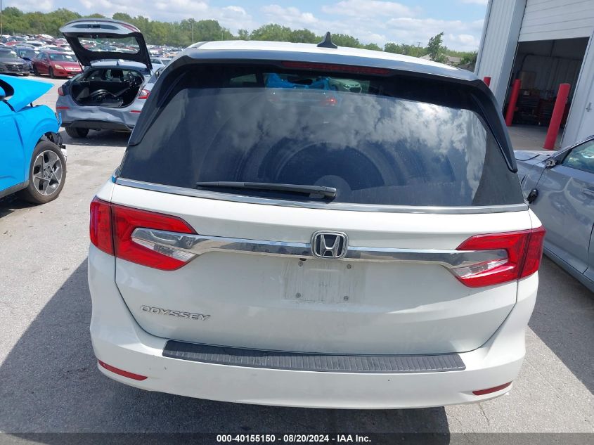 2019 Honda Odyssey Ex-L VIN: 5FNRL6H72KB056996 Lot: 40155150