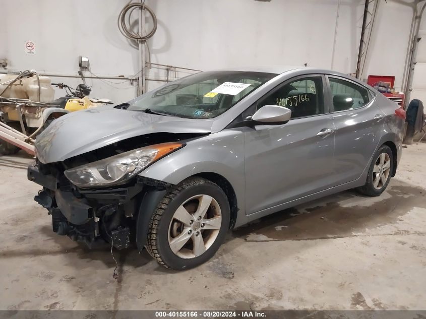 2013 Hyundai Elantra Gls VIN: KMHDH4AE9DU768470 Lot: 40155166