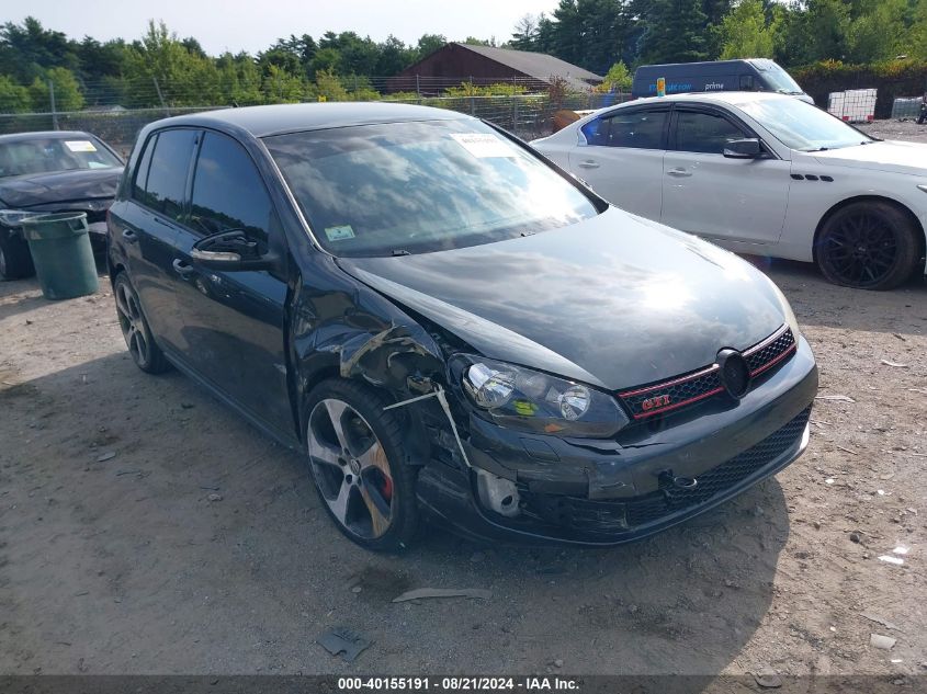 2014 Volkswagen Gti VIN: WVWHD7AJ3EW004166 Lot: 40155191