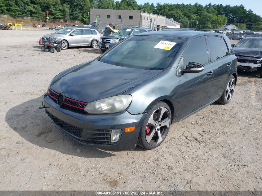 2014 Volkswagen Gti VIN: WVWHD7AJ3EW004166 Lot: 40155191