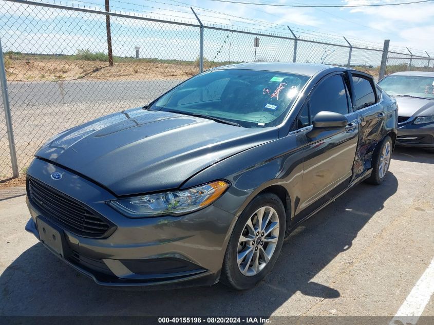 2017 FORD FUSION SE - 3FA6P0HD0HR311880