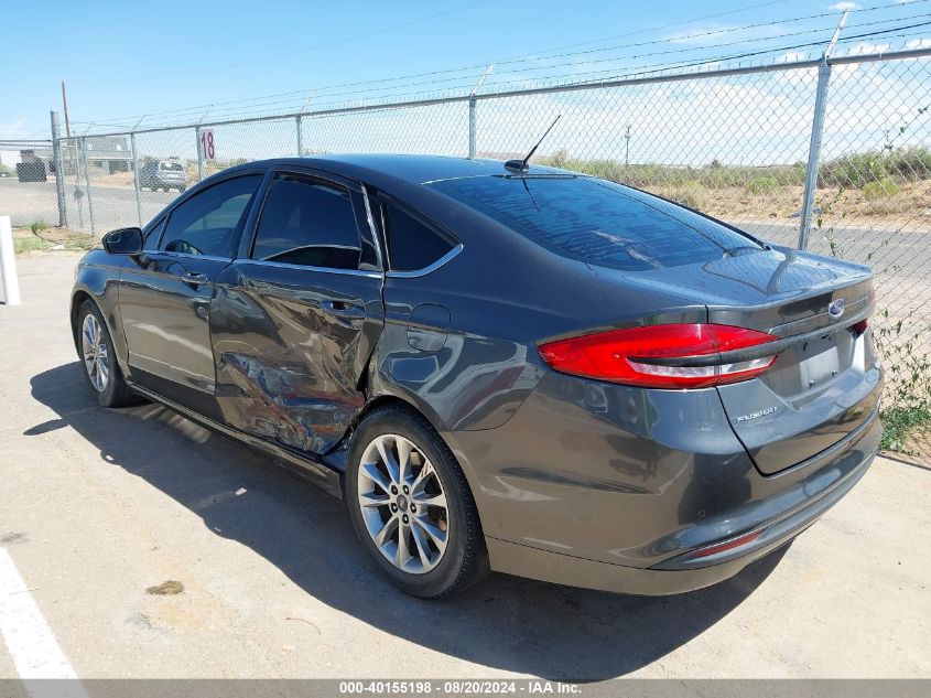 2017 FORD FUSION SE - 3FA6P0HD0HR311880