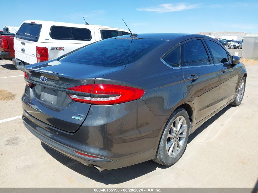 2017 FORD FUSION SE - 3FA6P0HD0HR311880