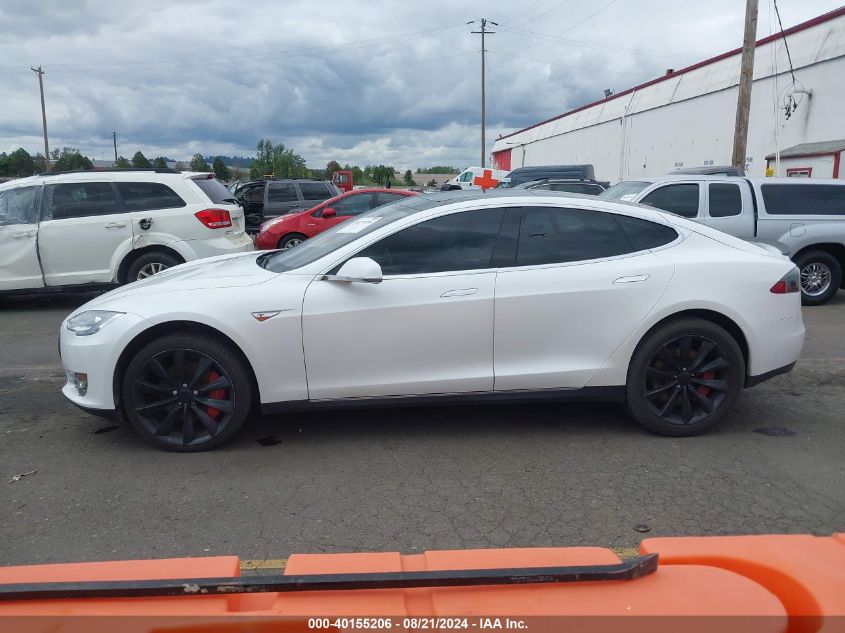 2012 Tesla Model S Performance/Signature Performance VIN: 5YJSA1DP8CFS00133 Lot: 40155206