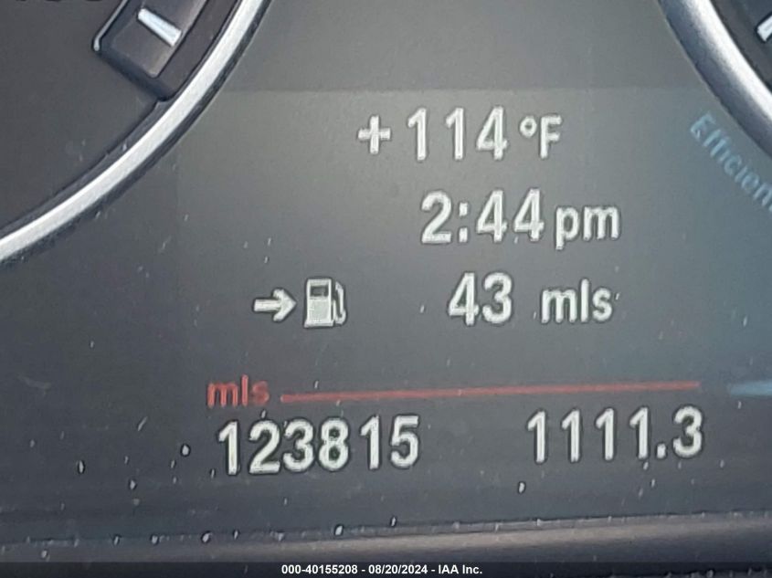 2013 BMW 528I VIN: WBAXG5C53DDY32233 Lot: 40155208