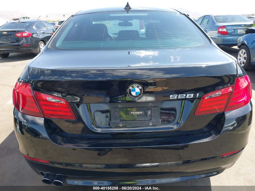 2013 BMW 528I VIN: WBAXG5C53DDY32233 Lot: 40155208