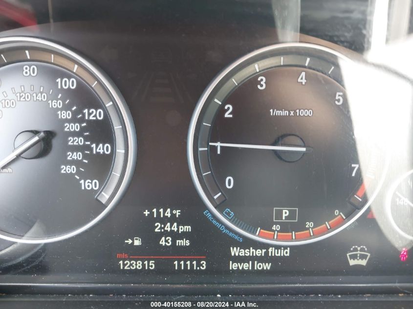 2013 BMW 528I VIN: WBAXG5C53DDY32233 Lot: 40155208