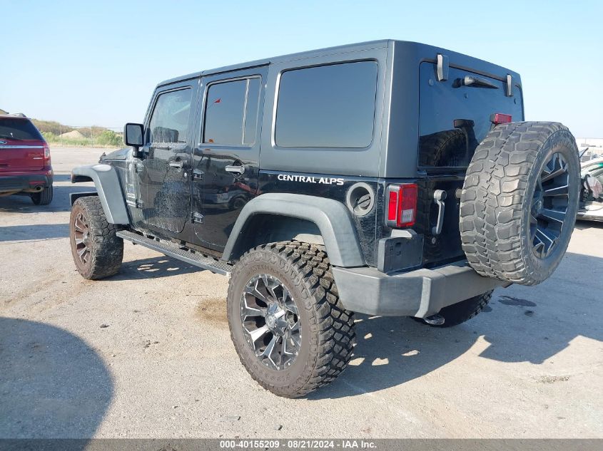 2015 Jeep Wrangler Unlimited Sport VIN: 1C4BJWDG0FL581295 Lot: 40155209