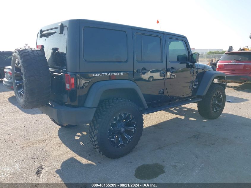 2015 Jeep Wrangler Unlimited Sport VIN: 1C4BJWDG0FL581295 Lot: 40155209