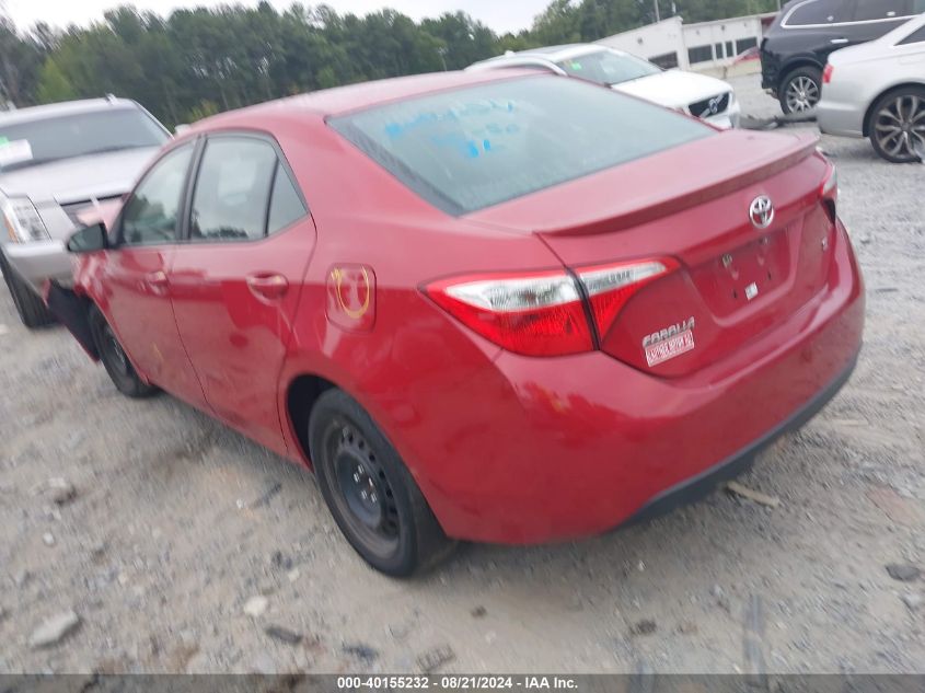 2015 Toyota Corolla L/Le/Le Pls/Prm/S/S Pls VIN: 2T1BURHE0FC334111 Lot: 40155232