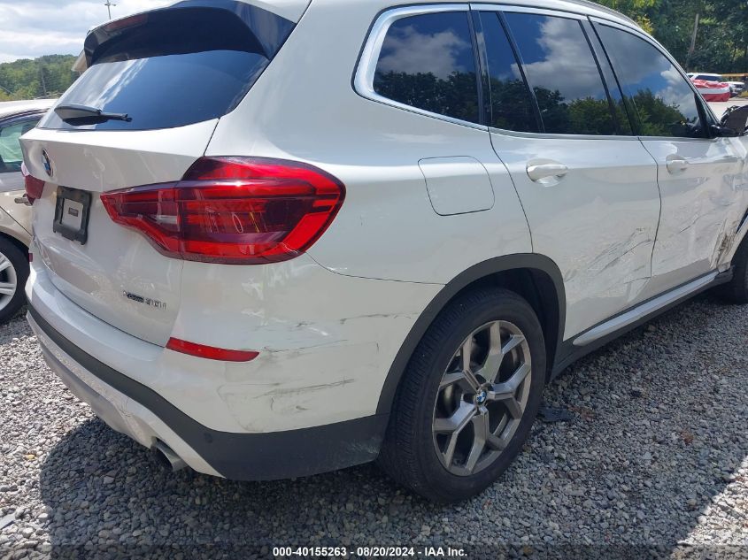 5UXTY5C08M9F57563 2021 BMW X3 xDrive30I