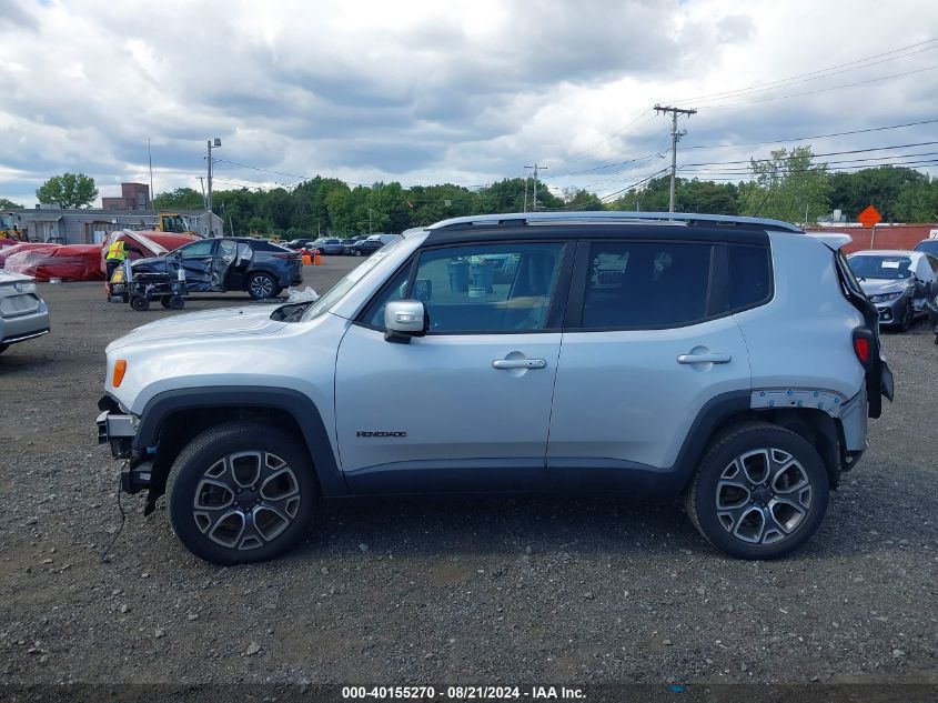 2016 Jeep Renegade Limited VIN: ZACCJBDT5GPD40372 Lot: 40155270