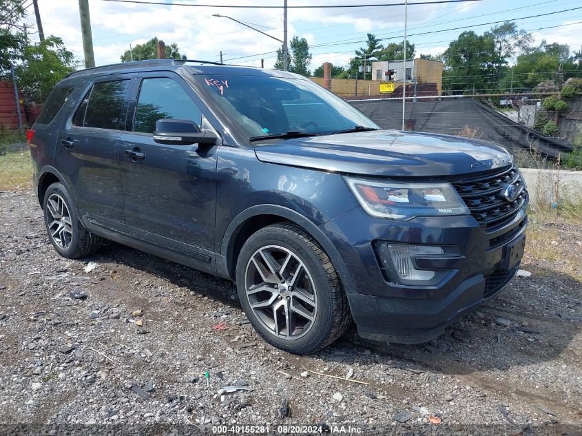 1FM5K8GT4HGB39772 2017 FORD EXPLORER - Image 1