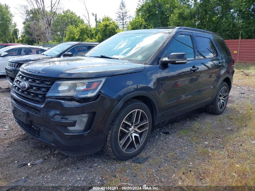 1FM5K8GT4HGB39772 2017 FORD EXPLORER - Image 2