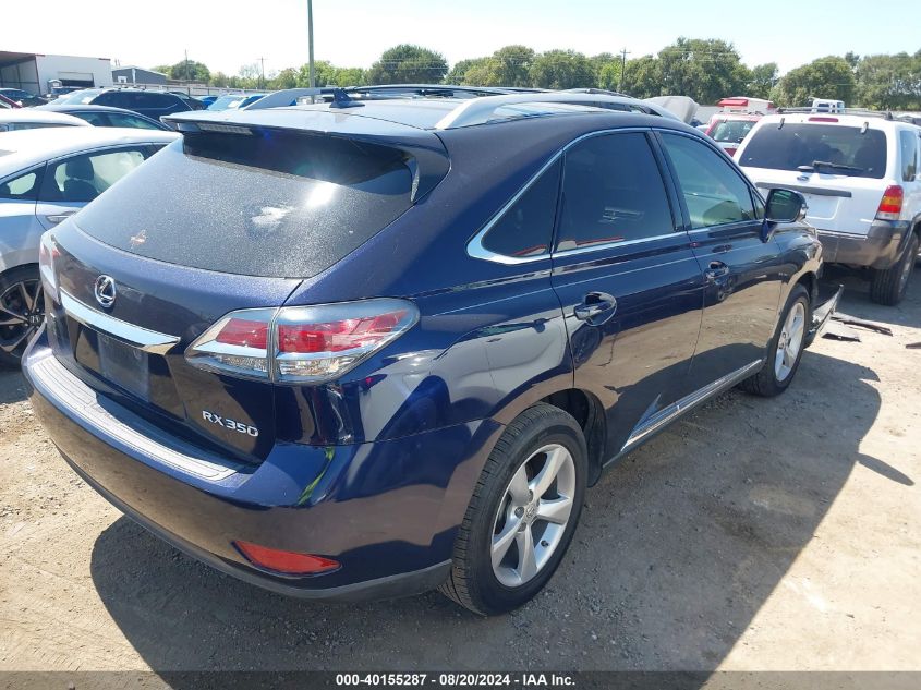 2013 Lexus Rx 350 VIN: 2T2ZK1BA9DC092732 Lot: 40155287