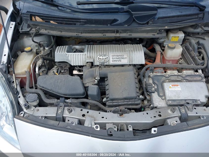 2010 Toyota Prius Iv VIN: JTDKN3DU2A0022222 Lot: 40155304