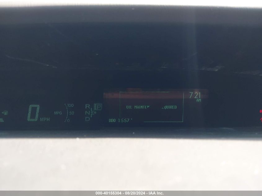 2010 Toyota Prius Iv VIN: JTDKN3DU2A0022222 Lot: 40155304