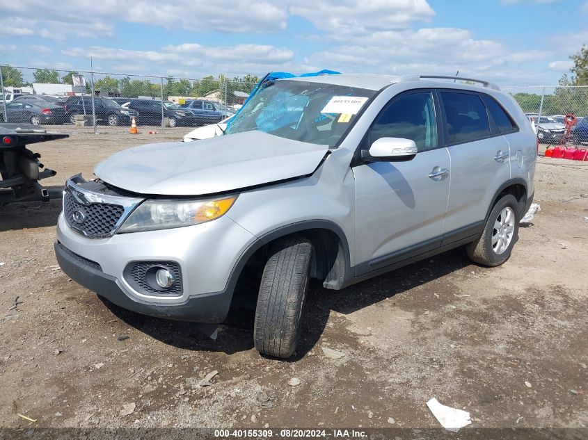 2011 Kia Sorento Lx VIN: 5XYKT4A17BG165717 Lot: 40155309