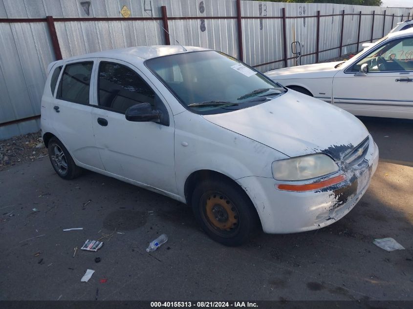 2004 Chevrolet Aveo VIN: KL1TD62694B206005 Lot: 40155313