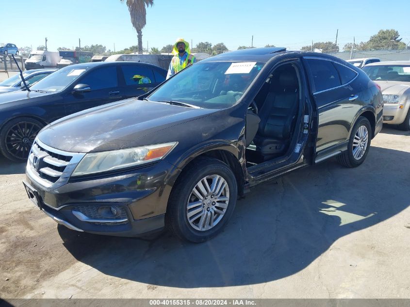 2014 Honda Crosstour Ex-L VIN: 5J6TF3H59EL001161 Lot: 40155315