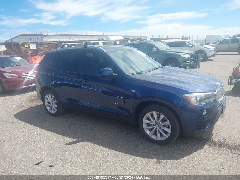 5UXWX9C39H0W76201 2017 BMW X3 - Image 1