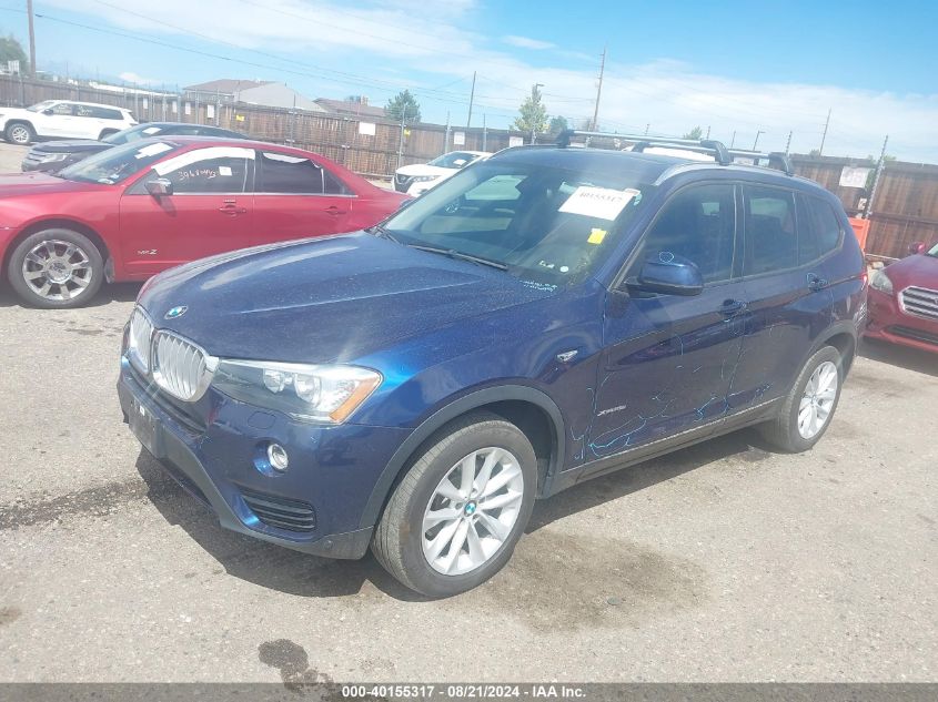 5UXWX9C39H0W76201 2017 BMW X3 - Image 2