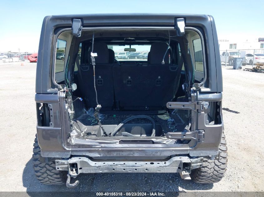 2018 Jeep Wrangler Unlimited Sport S 4X4 VIN: 1C4HJXDG7JW123499 Lot: 40155318