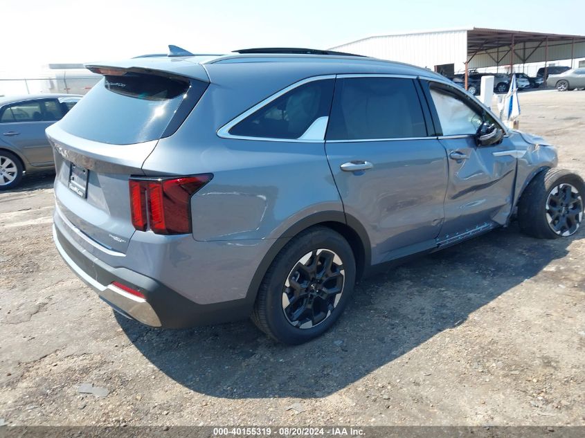 2024 Kia Sorento S VIN: 5XYRL4JC3RG266876 Lot: 40155319