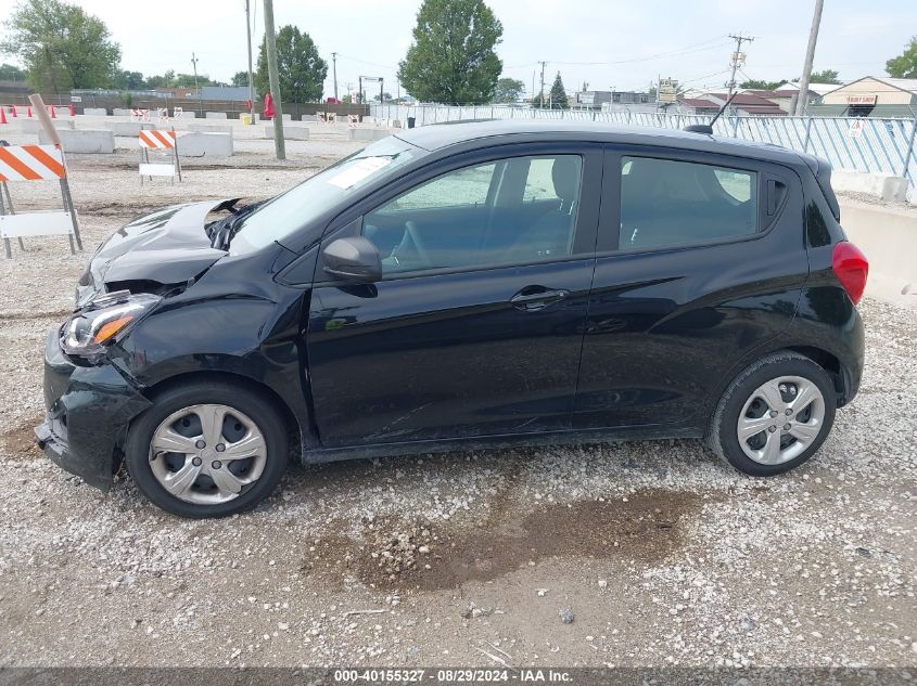 2022 Chevrolet Spark Fwd Ls Automatic VIN: KL8CB6SAXNC042206 Lot: 40155327