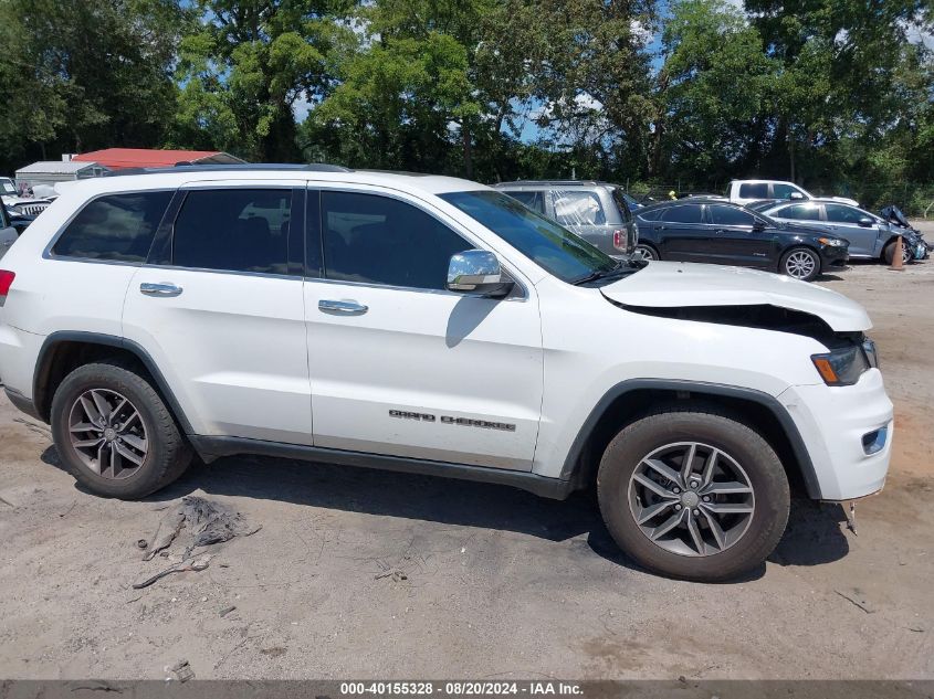 2017 Jeep Grand Cherokee Limited 4X2 VIN: 1C4RJEBG4HC765590 Lot: 40155328