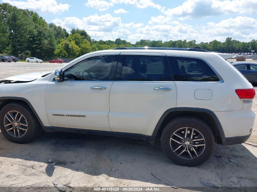 2017 Jeep Grand Cherokee Limited 4X2 VIN: 1C4RJEBG4HC765590 Lot: 40155328