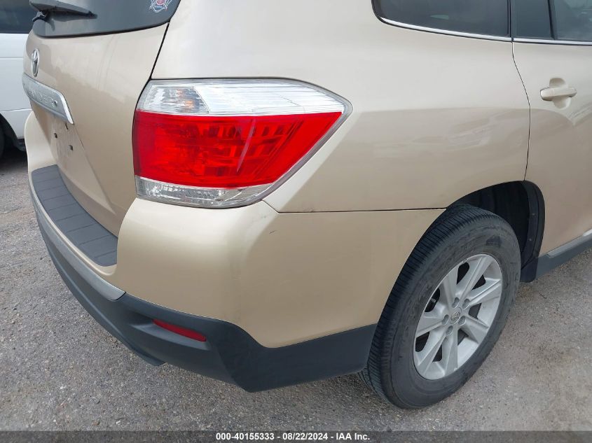 2013 TOYOTA HIGHLANDER SE V6 - 5TDZK3EH1DS141700