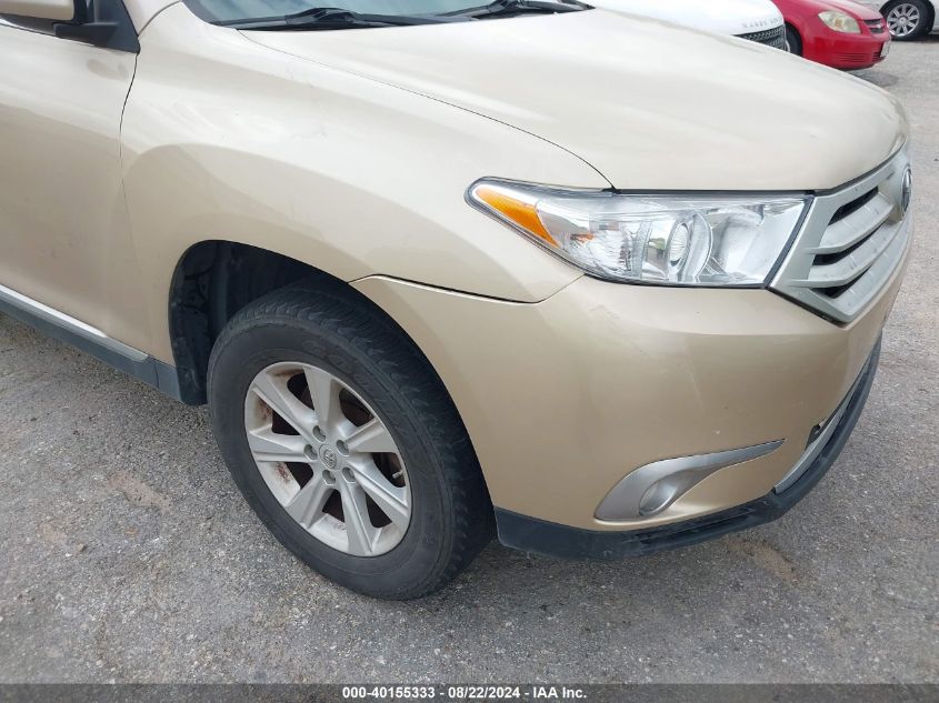 2013 TOYOTA HIGHLANDER SE V6 - 5TDZK3EH1DS141700