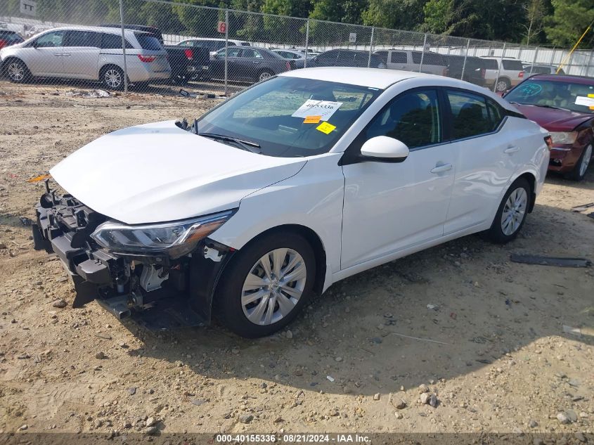 2021 Nissan Sentra S Xtronic Cvt VIN: 3N1AB8BV1MY281729 Lot: 40155336