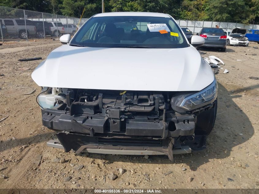 2021 Nissan Sentra S Xtronic Cvt VIN: 3N1AB8BV1MY281729 Lot: 40155336