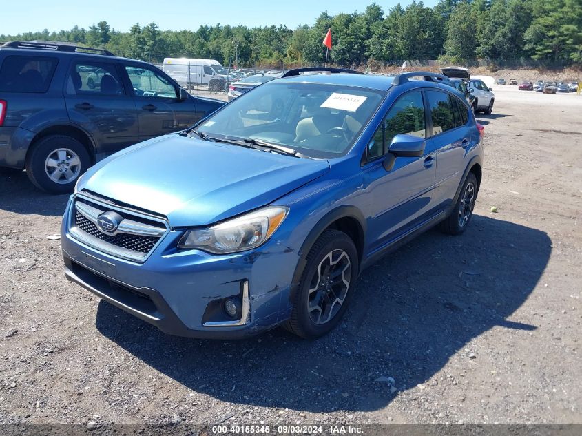 2016 Subaru Crosstrek 2.0I Premium VIN: JF2GPADC8G8287881 Lot: 40155345