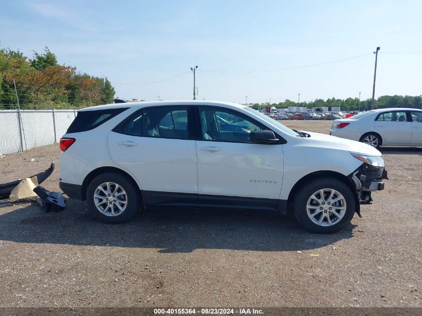 2018 Chevrolet Equinox Ls VIN: 2GNAXREVXJ6199325 Lot: 40155364