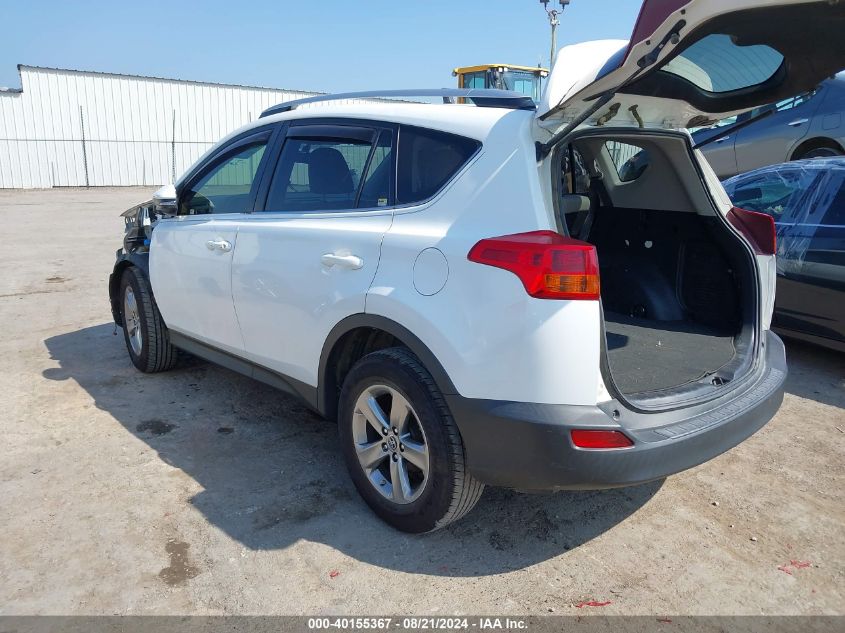 2015 Toyota Rav4 Xle VIN: JTMWFREVXFD071306 Lot: 40155367