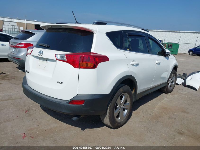 2015 Toyota Rav4 Xle VIN: JTMWFREVXFD071306 Lot: 40155367