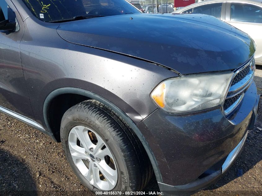 2013 Dodge Durango Sxt VIN: 1C4RDHAG0DC692772 Lot: 40155370