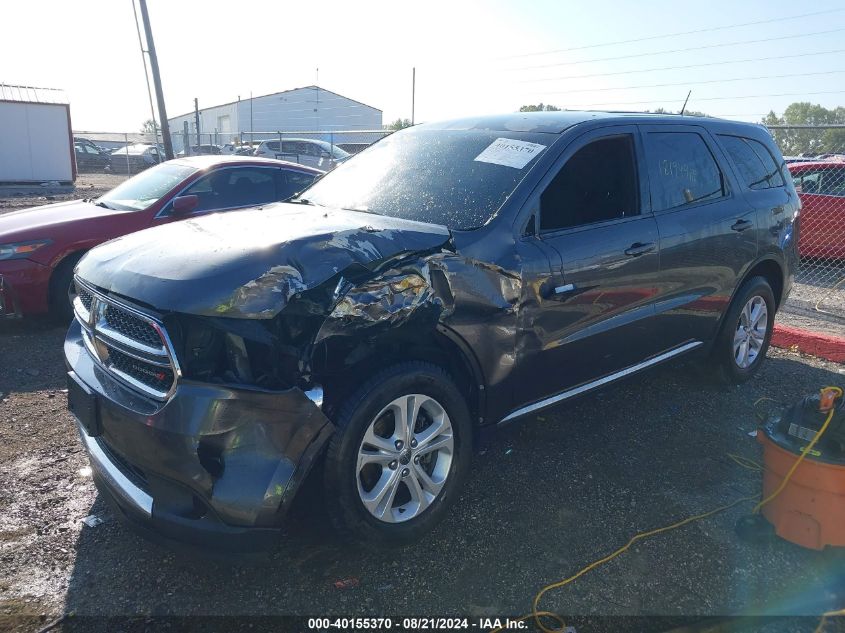 2013 Dodge Durango Sxt VIN: 1C4RDHAG0DC692772 Lot: 40155370