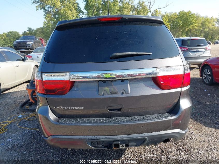 2013 Dodge Durango Sxt VIN: 1C4RDHAG0DC692772 Lot: 40155370