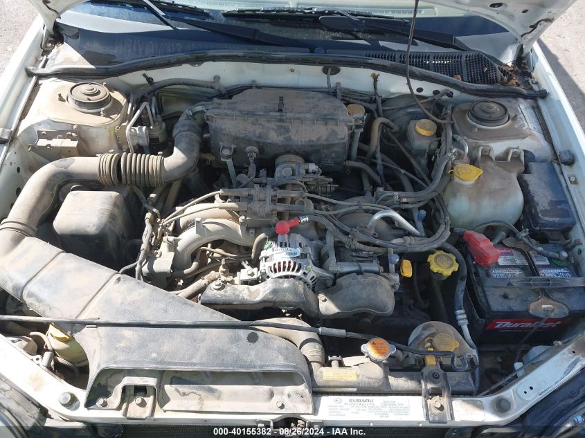 2001 Subaru Outback VIN: 4S3BH665X16667406 Lot: 40155382