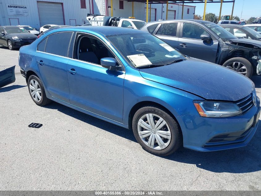 2017 Volkswagen Jetta S VIN: 3VW2B7AJ3HM386857 Lot: 40155386