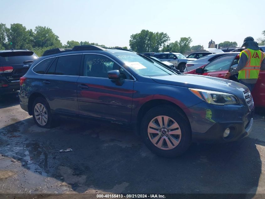 2017 Subaru Outback 2.5I Premium VIN: 4S4BSACC6H3300243 Lot: 40155413