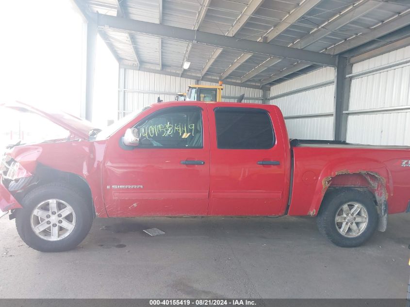 2009 GMC Sierra K1500 Sle VIN: 3GTEK23389G273665 Lot: 40155419